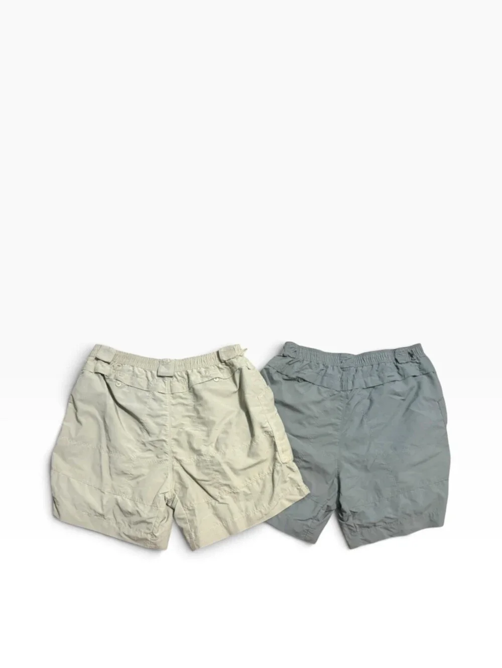 Mens 2pc Aftco Bluewater Fishing Shorts Elastic Waist Size 42 Boating Casual